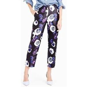 NWT Floral cropped pants JCrew, petite 4